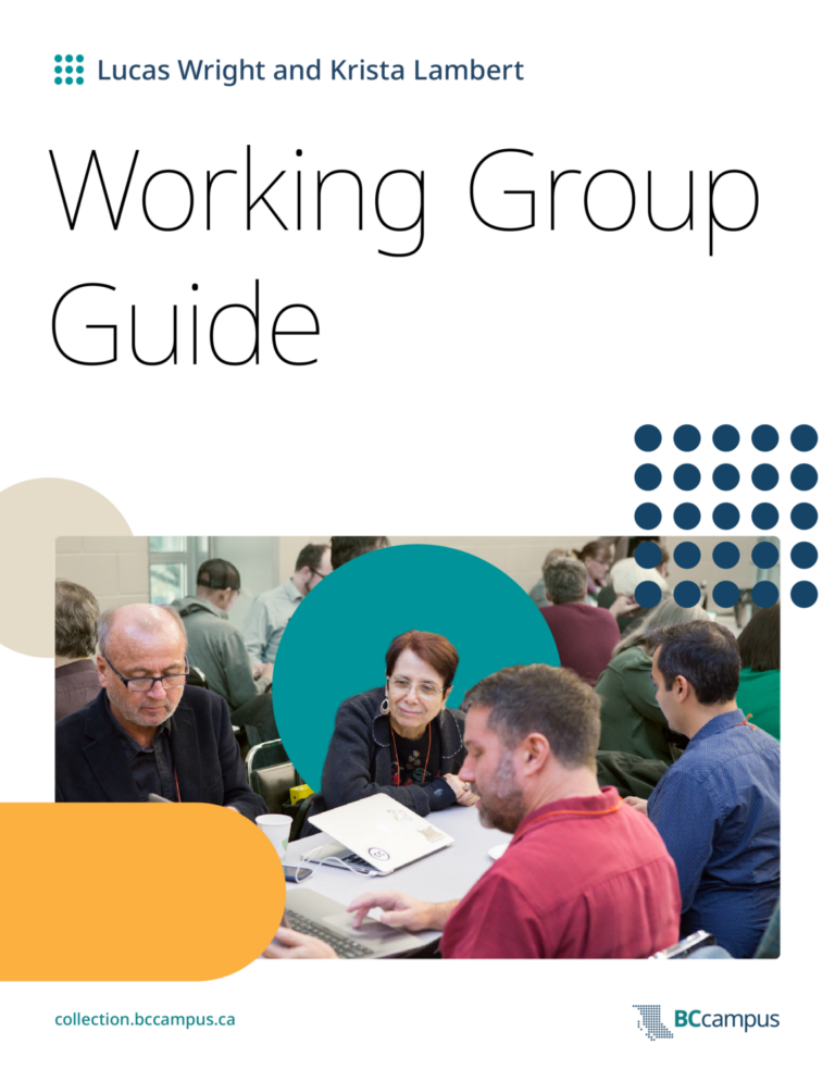 Working Group Guide cover